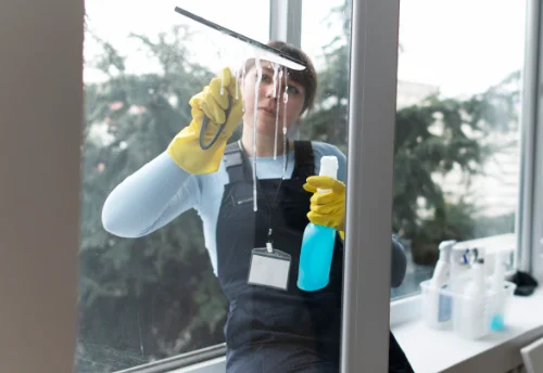 Nettoyage de vitres intérieures et extérieures à Thieux